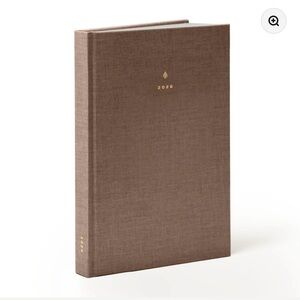 2026 Hemlock & Oak Beige/Fawn Minimalist Vertical Weekly Planner. B5. Like New